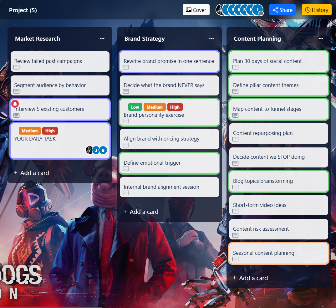 CRM Tasks
